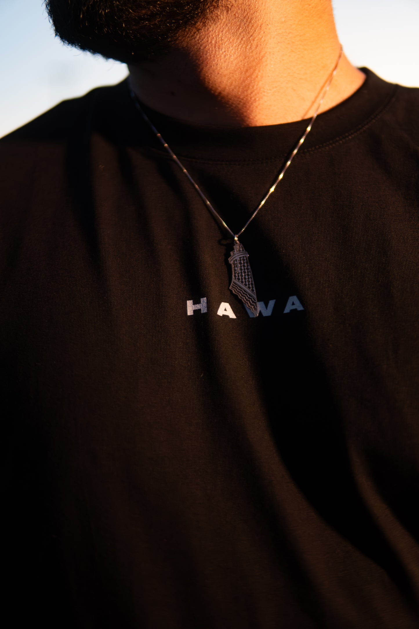 Black Palestine Graphic Tee