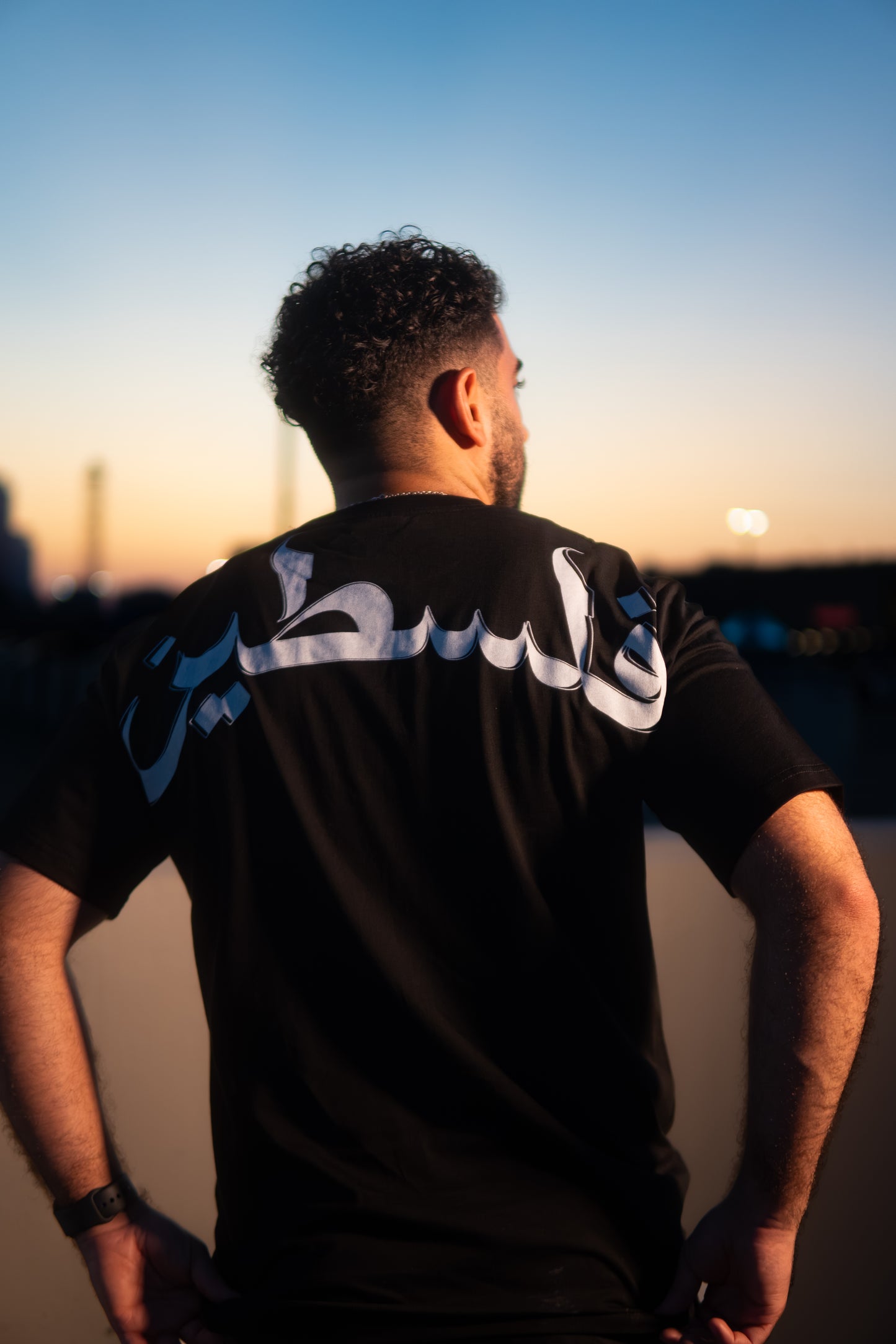 Black Palestine Graphic Tee