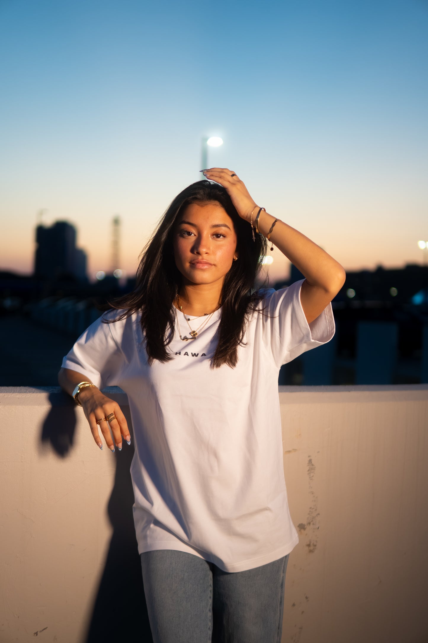 White Palestine Graphic Tee