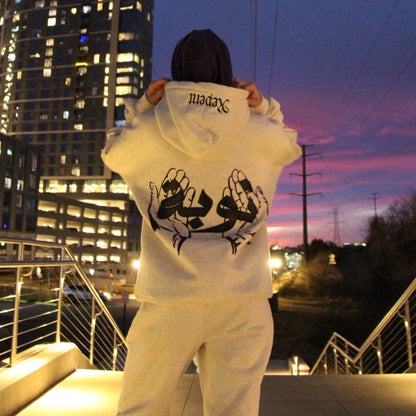 Repent Light Grey Hoodie